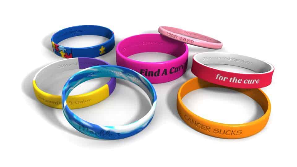 Reminderband Silicone Wristbands