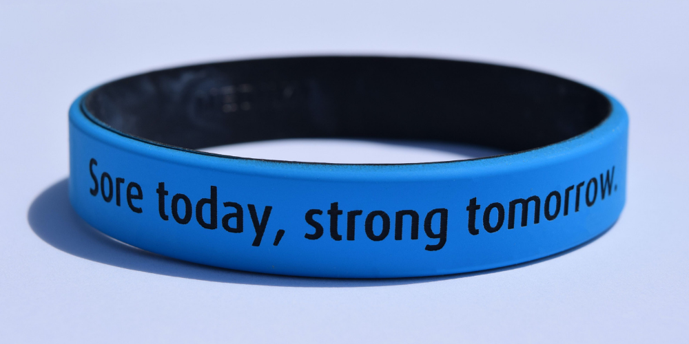 Workout clearance motivation bracelet