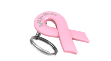 Fight For The Cure Ribbon Keychain