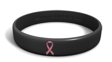 Breast Cancer Ribbon Band